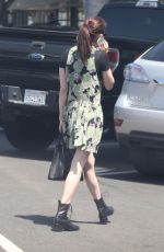 EMMA ROBERTS Out Shopping in Los Angeles 08/26/2019