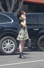 EMMA ROBERTS Out Shopping in Los Angeles 08/26/2019