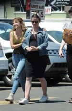 EMMA STONE, MARTHA MACISAAC and SUGAR LYN BEARD Out in Los Angeles 08/11/2019