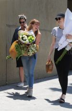 EMMA STONE, MARTHA MACISAAC and SUGAR LYN BEARD Out in Los Angeles 08/11/2019