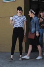 EMMA STONE, MARTHA MACISAAC and SUGAR LYN BEARD Out in Los Angeles 08/11/2019