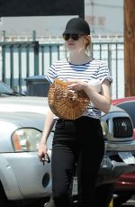 EMMA STONE, MARTHA MACISAAC and SUGAR LYN BEARD Out in Los Angeles 08/11/2019