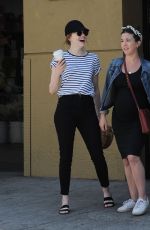 EMMA STONE, MARTHA MACISAAC and SUGAR LYN BEARD Out in Los Angeles 08/11/2019