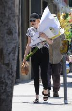 EMMA STONE, MARTHA MACISAAC and SUGAR LYN BEARD Out in Los Angeles 08/11/2019