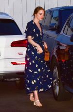EMMA STONE Out and About in Santa Monica 08/07/2019