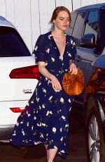 EMMA STONE Out and About in Santa Monica 08/07/2019