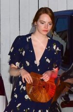 EMMA STONE Out and About in Santa Monica 08/07/2019