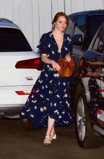 EMMA STONE Out and About in Santa Monica 08/07/2019