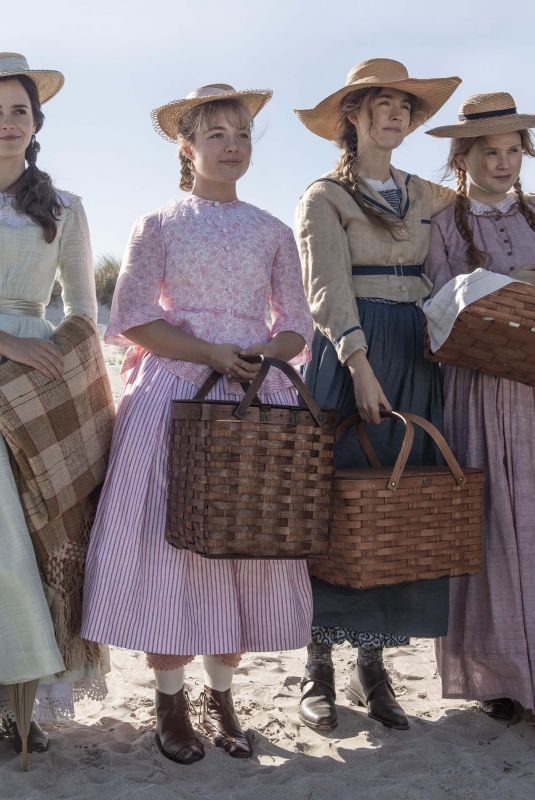 EMMA WATSON, FLORENCE PUGH, SAOIRSE RONANA and ELIZA SCANLEN – Little Women Promos