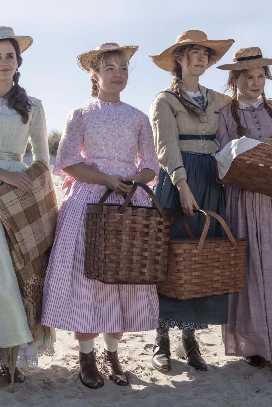 EMMA WATSON, FLORENCE PUGH, SAOIRSE RONANA and ELIZA SCANLEN - Little Women Promos