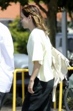 EMMA WATSON Leaves Superba Cafe in Santa Monica 08/13/2019