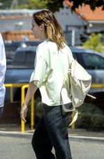 EMMA WATSON Leaves Superba Cafe in Santa Monica 08/13/2019