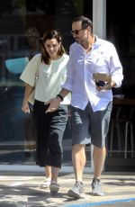 EMMA WATSON Leaves Superba Cafe in Santa Monica 08/13/2019