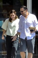 EMMA WATSON Leaves Superba Cafe in Santa Monica 08/13/2019