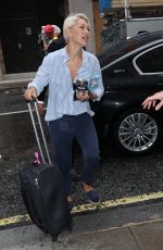 EMMA WILLIS Arrives Zoe Ball Breakfast Show in London 08/05/2019