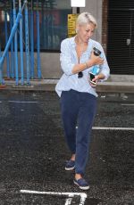 EMMA WILLIS Arrives Zoe Ball Breakfast Show in London 08/05/2019