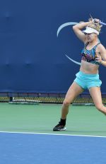 EUGENIE BOUCHARD at a Practice Session in Toronto 08/09/2019
