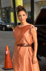 EVA LONGORIA Arrives at Daily Show with Trevor Noah in New York 08/05/2019