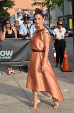 EVA LONGORIA Arrives at Daily Show with Trevor Noah in New York 08/05/2019