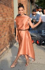 EVA LONGORIA Arrives at Daily Show with Trevor Noah in New York 08/05/2019