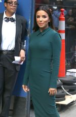 EVA LONGORIA Arrives at Good Morning America in New York 08/05/2019