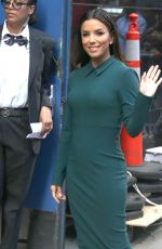 EVA LONGORIA Arrives at Good Morning America in New York 08/05/2019