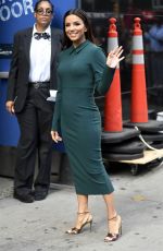 EVA LONGORIA Arrives at Good Morning America in New York 08/05/2019