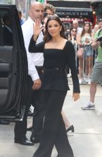 EVA LONGORIA Arrives at Today Show in New York 08/05/2019