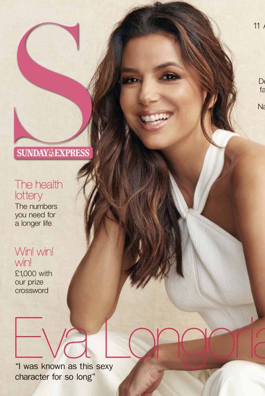 EVA LONGORIA in Sunday Magazine, August 2019