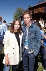 FELICITY JONES at The Aeronauts Photocall at 2019 Telluride Film Festival 08/30/2019