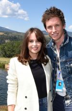 FELICITY JONES at The Aeronauts Photocall at 2019 Telluride Film Festival 08/30/2019