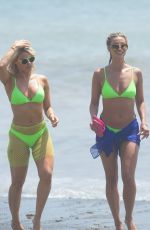 FERNE MCCANN and DANIELLE ARMSTRONG in Bikinis on the Beach in Marbella 08/01/2019