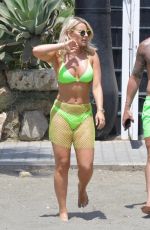 FERNE MCCANN and DANIELLE ARMSTRONG in Bikinis on the Beach in Marbella 08/01/2019
