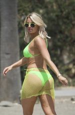 FERNE MCCANN and DANIELLE ARMSTRONG in Bikinis on the Beach in Marbella 08/01/2019