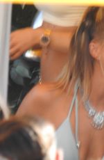 FERNE MCCANN at a Beach Club in Ibiza 08/16/2019