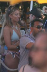 FERNE MCCANN at a Beach Club in Ibiza 08/16/2019