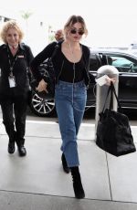 FRANCES BEAN COBAIN at LAX Airport in Los Angeles 07/30/2019