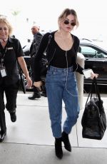 FRANCES BEAN COBAIN at LAX Airport in Los Angeles 07/30/2019