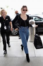 FRANCES BEAN COBAIN at LAX Airport in Los Angeles 07/30/2019