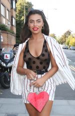 FRANCESCA ALLEN Arrives at Novikov in London 08/26/2019