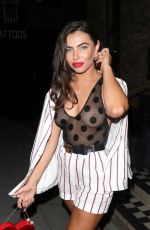 FRANCESCA ALLEN Arrives at Novikov in London 08/26/2019