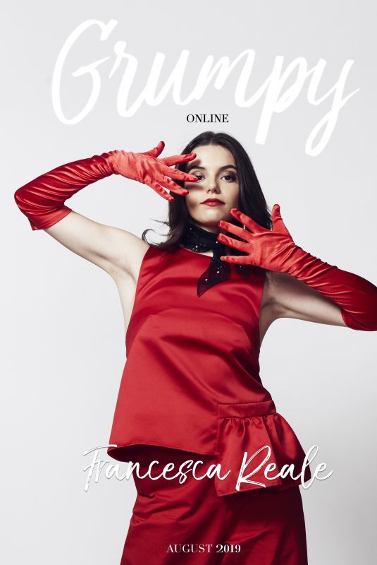 FRANCESCA REALE in Grumpy Magazine, August 2019