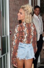 GABBY ALLEN at Bloomsbury Street Kitchen Restaurant Launch Party in London 08/08/2019