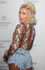 GABBY ALLEN at Bloomsbury Street Kitchen Restaurant Launch Party in London 08/08/2019