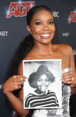 GABRIELLE UNION at America’s Got Talent Season 14 in Hollywood 08/27/2019