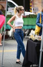 GENEVIEVE HANNELIUS Shopping at Farmer