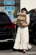 GENNIFER GOODWIN at a Shipping Store in Los Angeles 08/14/2019