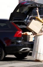 GENNIFER GOODWIN at a Shipping Store in Los Angeles 08/14/2019