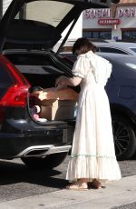 GENNIFER GOODWIN at a Shipping Store in Los Angeles 08/14/2019