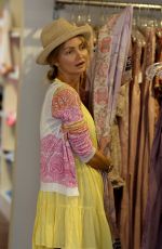 GIA SKOVA Out Shopping on Abbot Kinney in Venice Beach 08/12/2019